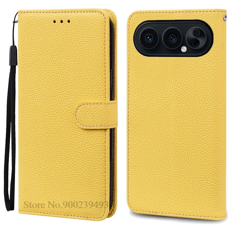 Leather Wallet Flip Case - Stand & Protective Book Cover