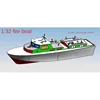 Remote Control Fire Boat Simulation Ship Model Assembly Kit FIRE No. 94 Electric Boat MK Series Speedboat Model Toy Gift 2