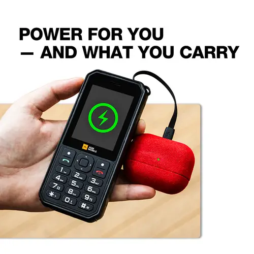 AGM M11 4G Rugged Phone IP68 Waterproof 4000mAh Removable Battery Wi-Fi Hotspot Reverse Charging FM Radio for Outdoor - Image 3