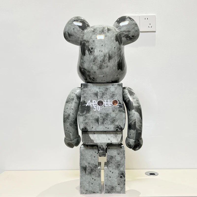 Mxbearbrick 1000% 거실 장식 낙서 팝 아트 사무실 데스크탑 조각 또는 발렌타인 데이 선물