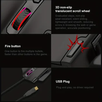 E-YOOSO X-41PRO RGB Gaming Mouse 5