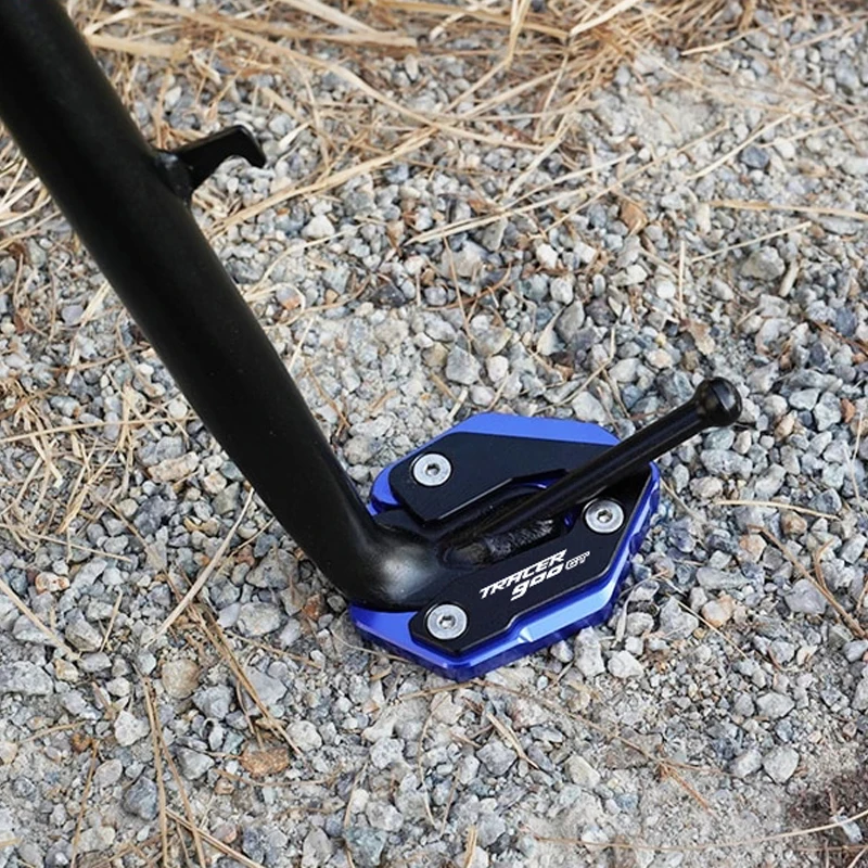 Motorcycle Accessories Kickstand Plate Side Stand Pad Enlarger For YAMAHA TRACER 900 Gt Tracer 900Gt 2014-2018 2019 2020