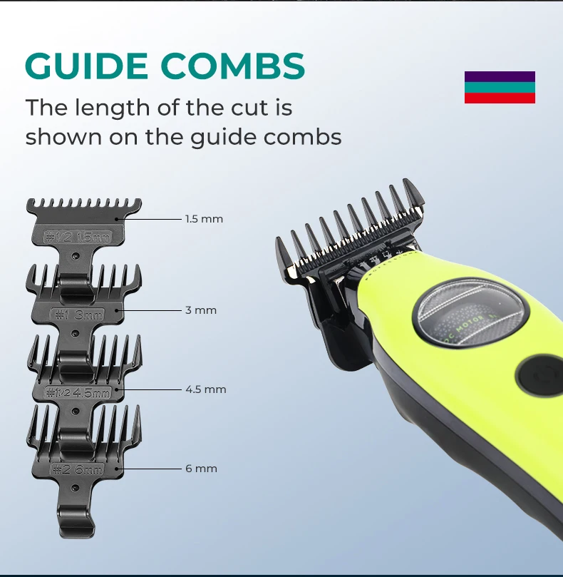 Trimmer Professional Hair Cutting Machine Electric Hair Clipper External Rotor M