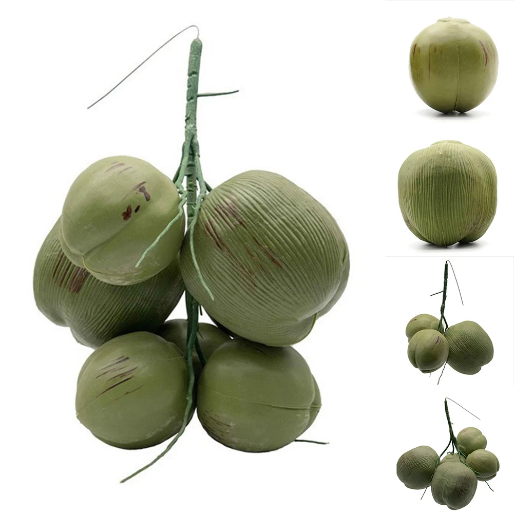 Artificial Fruits and Vegetables Fruit Ornament Artificial Coconut Props