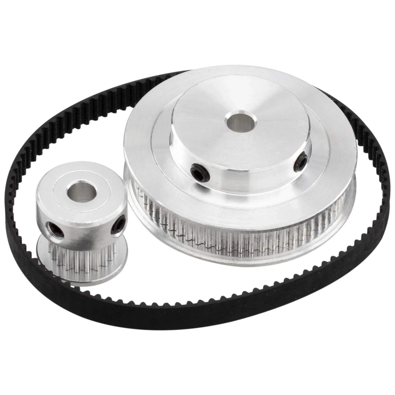 GT2 Timing Belt Pulley 60 Teeth 20 Teeth 8mm 5mm Bore Width 6mm timing belt pulley timing pulley Aluminum Timing Pulley with Width Length 200mm Belt with Wrench