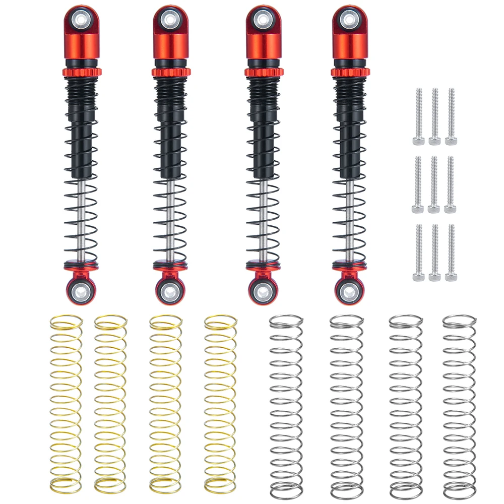 YEAHRUN Premium Aluminum Alloy Shock Absorbers for RC Crawler Car Upgrade