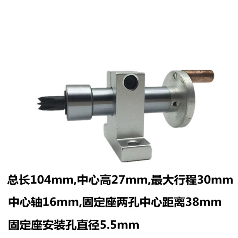 

DIY Miniature Woodworking Lathe Thimble Bead Machine Lathe Drilling Tailstock Rotary Top Live Thimble Lathe Accessories