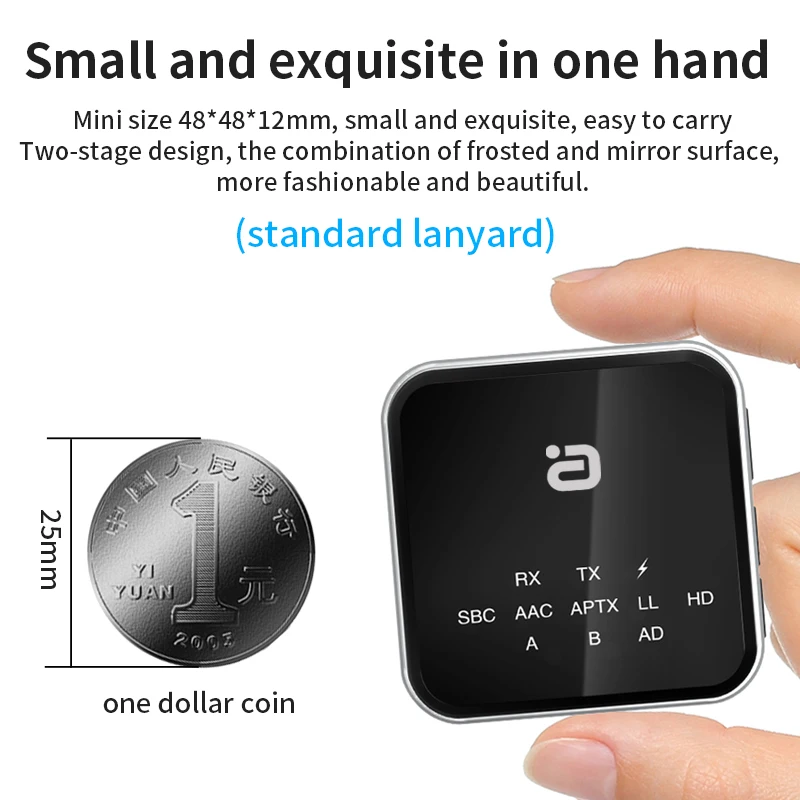 Bluetooth Adapter Transmitter Receiver Dual-Mode AUX or Optical MR280