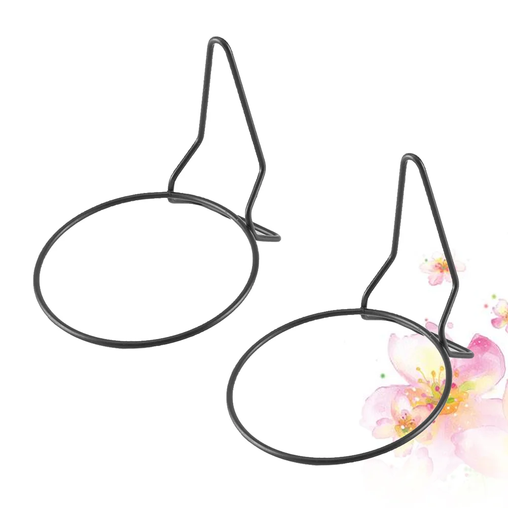 

2 Pcs Hanging Planter Rack Wall Mounted Clothes Ornament Bonsai Basket Wall-mounted