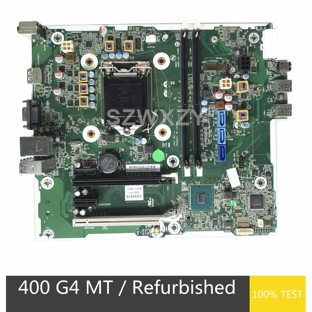 D.w.z verhaal schommel Refurbished Refurbished For HP ProDesk 400 G4 MT Desktop Motherboard G4  911987 601 911987 001 901010 001 LGA 1151 DDR4|Motherboards| - AliExpress