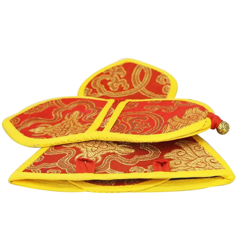 

Vajra Storage Bag Bell Holder Musical Instrument Organizer Meditation Dorje Case Temple Bags