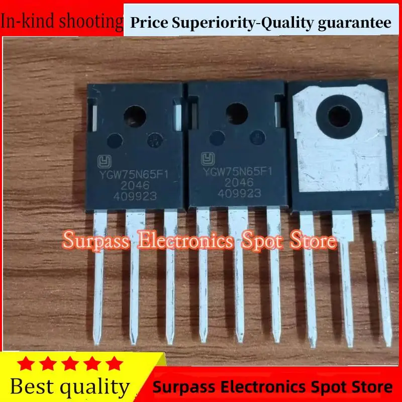 247 IGBT   ǰ , YGW75N65F1 75A, 650V, 10PCs-100PCs