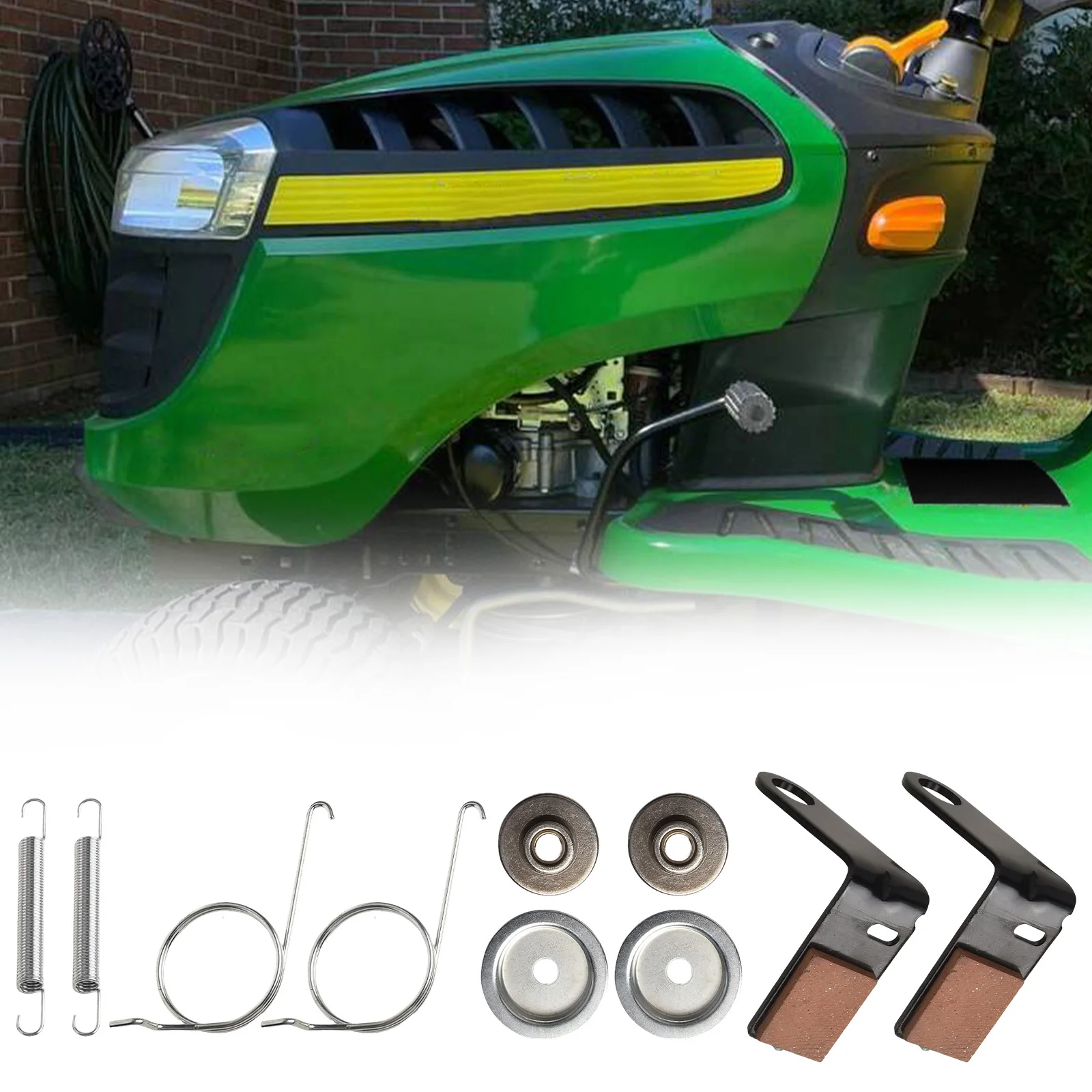 Brake Pad Replacement GY21943B Brake Pad Kit Lawn Care Solutions Complete Brake Pad Kit For GX23240 For GX10120