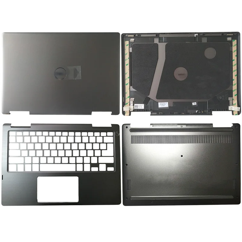 

Новинка, чехол для ноутбука DELL Inspiron 13 7370 7373, задняя крышка ЖК-экрана/Упор для рук/Нижняя крышка 0KTXPH 0P12RP 05VHWV