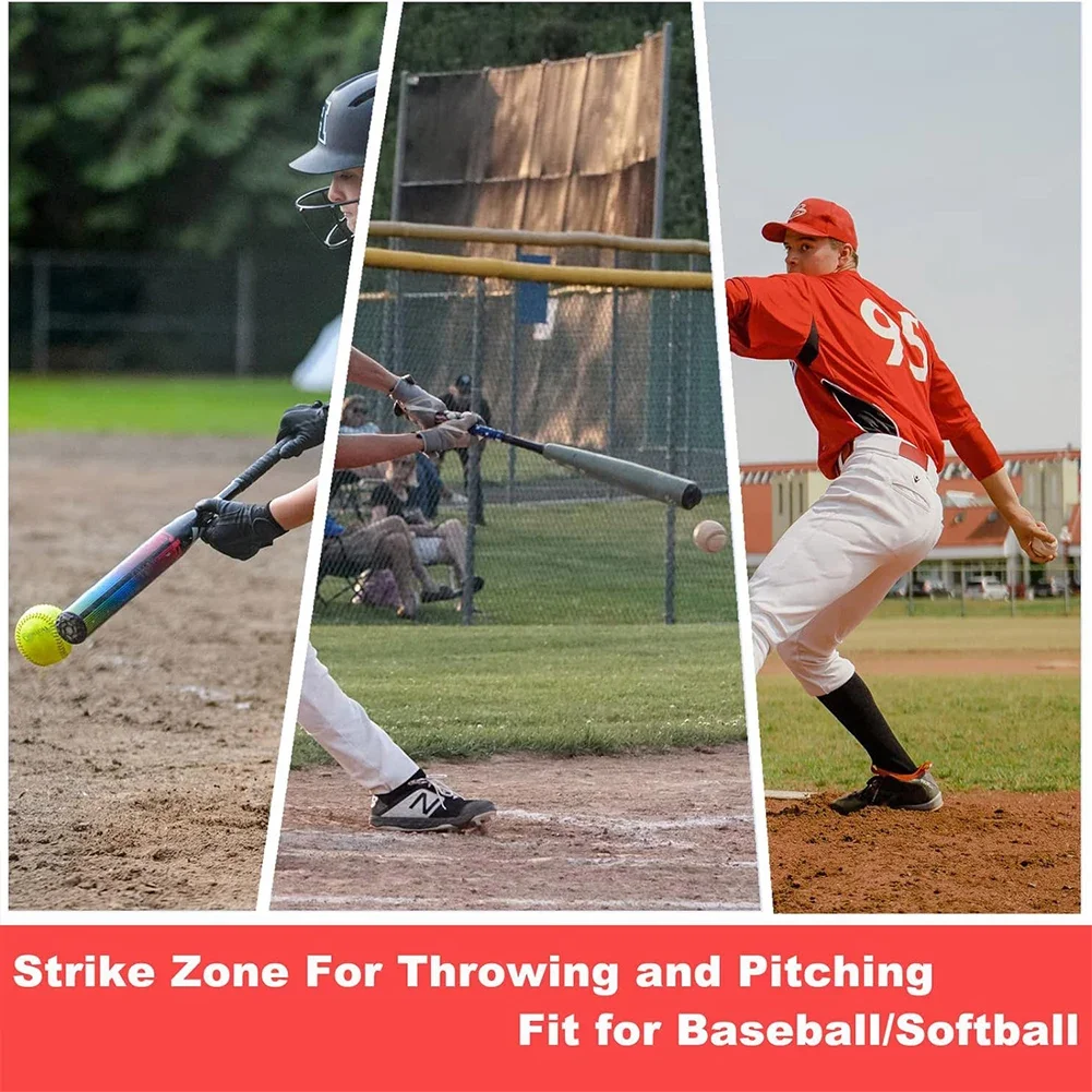 Practice Net with Adjustable Strike Zone Target 5