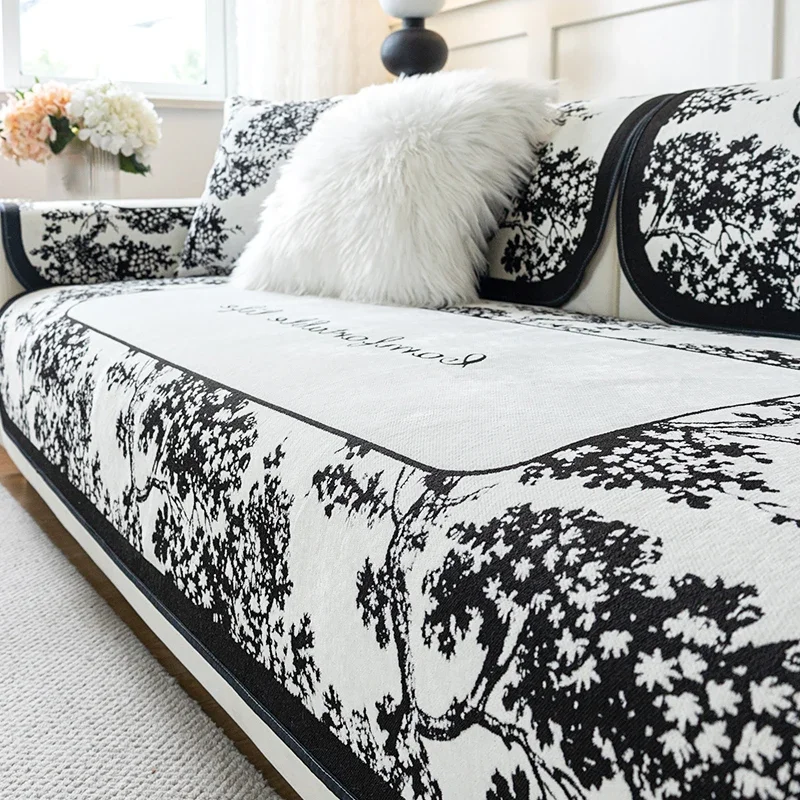 

Nordic Thickened Chenille Sofa Cover for Living Room, Universal Sofa Towel Mat, Scratch Proof Pet Mat, Anti-Scratch, Universal,