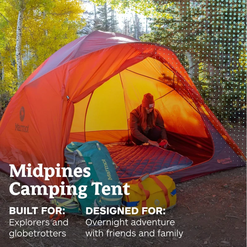 Midpines 4P/6P Camping Tents & Footprints