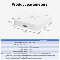 Tuya WiFi  Human Presence Sensor MmWave Radar Detector With Luminance Sensor For Smart Home Smart Life replace PIR Sensor - Image 6