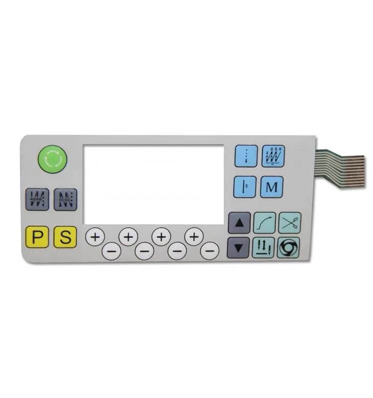 

QIXING Wansheng Brand Operation Panel Board Control Box Key Film Lock Stitch Industrial Sewing Machine Spare Parts
