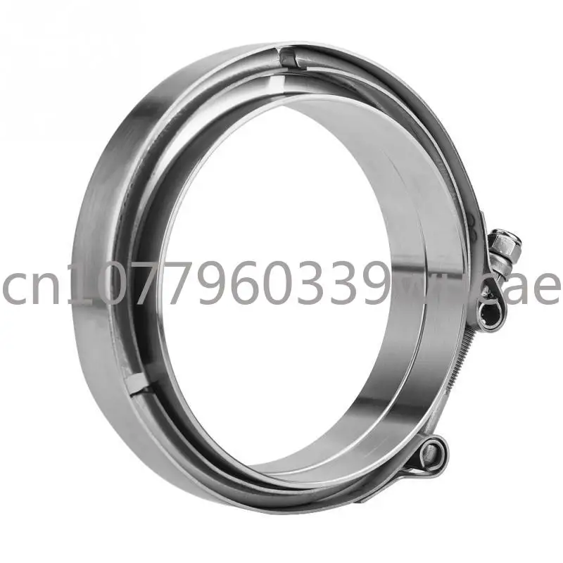 

" Stainless Steel Exhaust V-Band Flange Clamp Kit Car Accessories