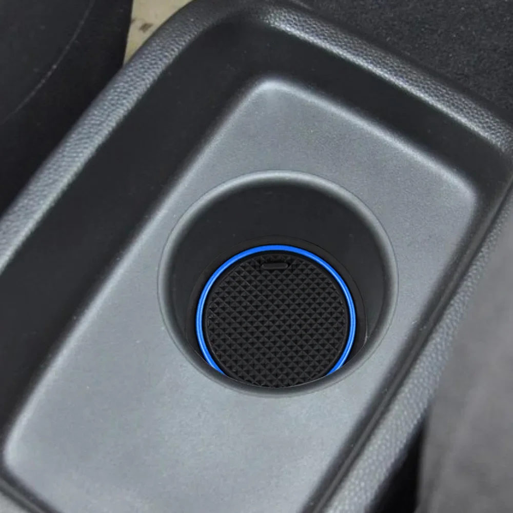 Für Ford Fiesta MK7 2009 - 2015 Tür Nut Matte Anti Slip Tür Matten Wasser Tasse Matten 10Pcs Slot pad Innen Zubehör – Detail 3