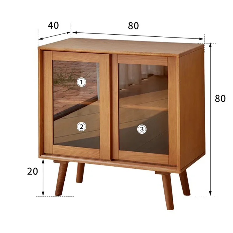 Furniture Organizer Room Sideboards Salon Equipment Sideboard Aesthetic Cabinet Multifunctional Dining Alacena Dresser Living LT