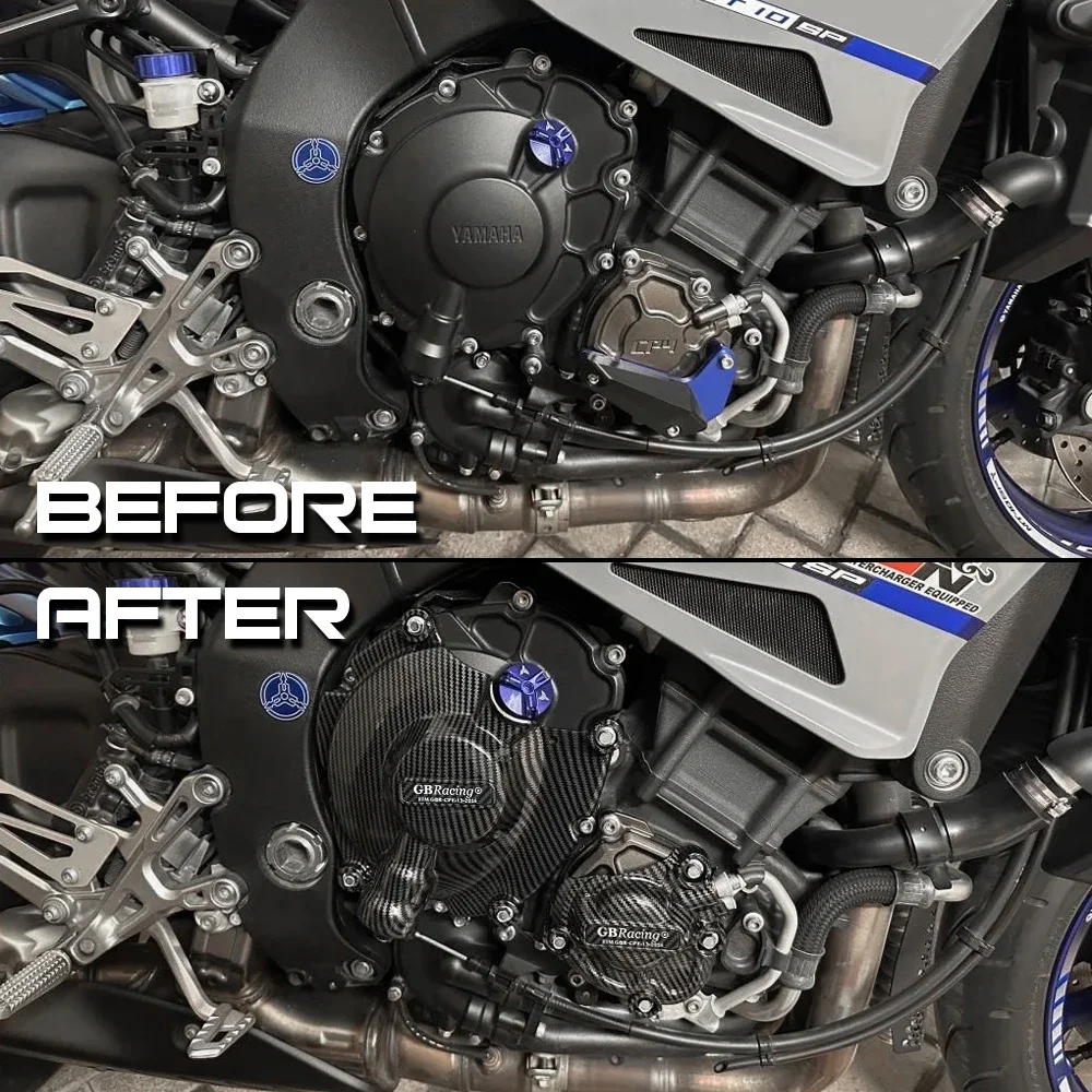 Motorcycle Accessorie Engine Cover Protection Set for Yamaha MT10 MT-10 2015-