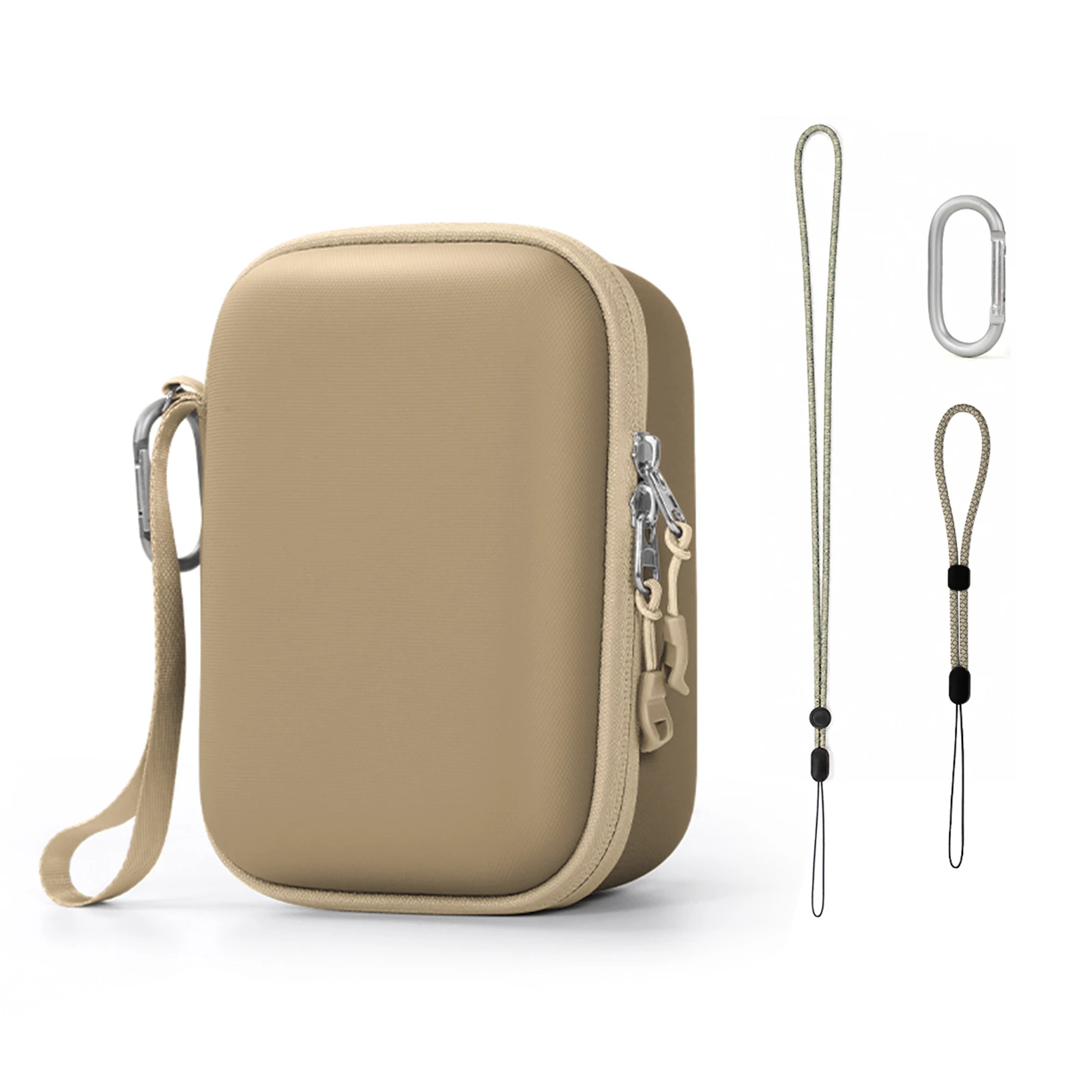 Shark ChillPill Compact Hard Carrying Case with Wristlet & Carabiner – Shockproof Storage