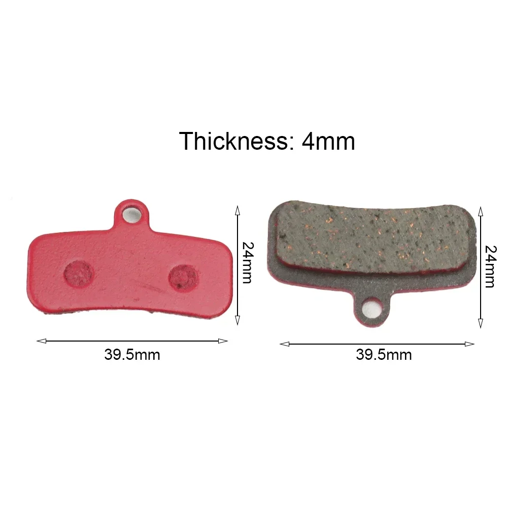 2 Pair Bike Bicycle D03S Ceramics Disc Brake Pads For Saint Zee 640 M8120 M810 MTB Road Bike Disc Brake Pads Cycling Accessories