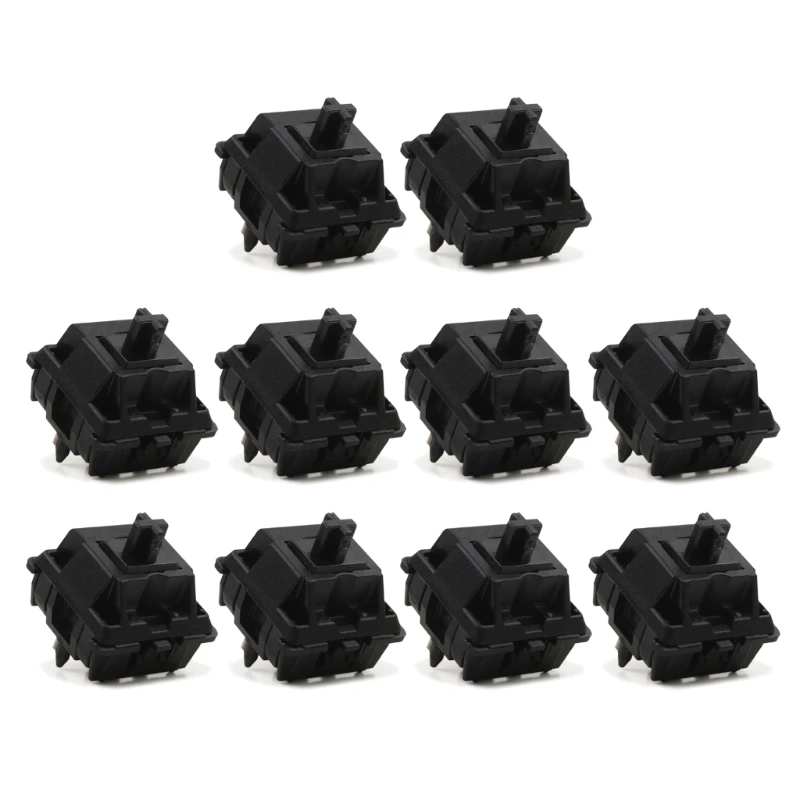 

Cherry MX Switches Hyperglide 5 Pin Black 60g Linear Switch for Keyboard Switch