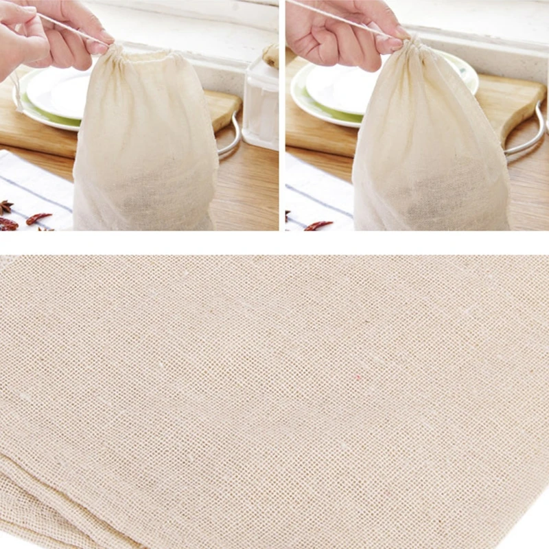 

1Pc Multifunctional Drawstring Filter Bag Chinese Tea Herb
