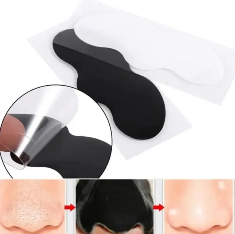 Description Picture 2 of itemBamboo Charcoal Blackhead Remover Mask Black Dots Spots Acne Treatment Mask Nose Sticker Cleaner Nose Pore Deep Clean Strip