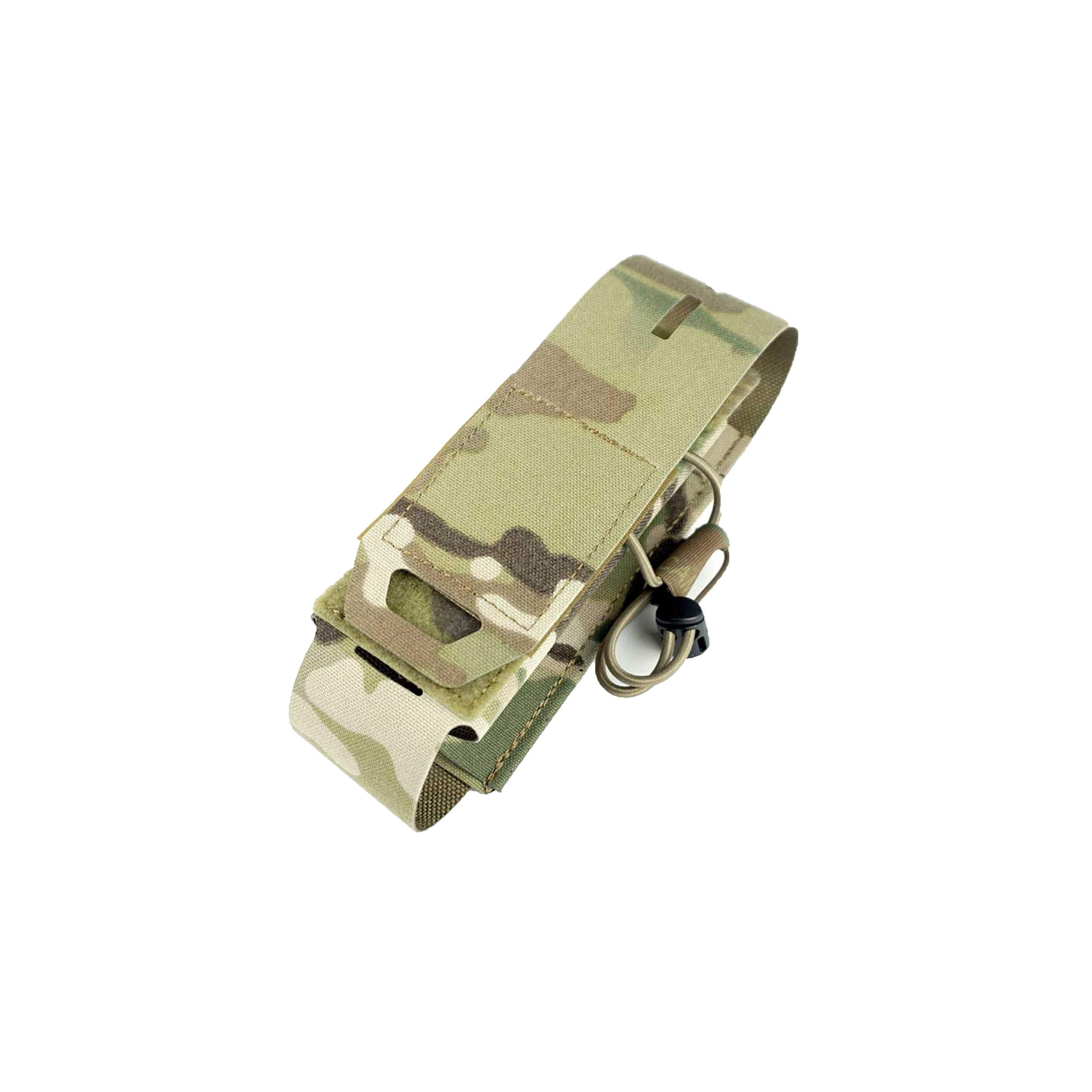 Tactical MOLLE Granada Grenade Pouch Airsoft Magazine Holder Smoke Flashbang Dummy Bag Hunting Modular Camping Equipment Outdoor 5