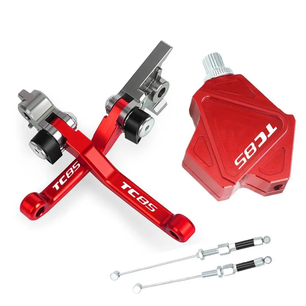 

For Husqvarna TC85 2017 2018 CNC Brake Clutch Levers Master Cylinder Pump Stunt Clutch Pull Cable Lever Easy System