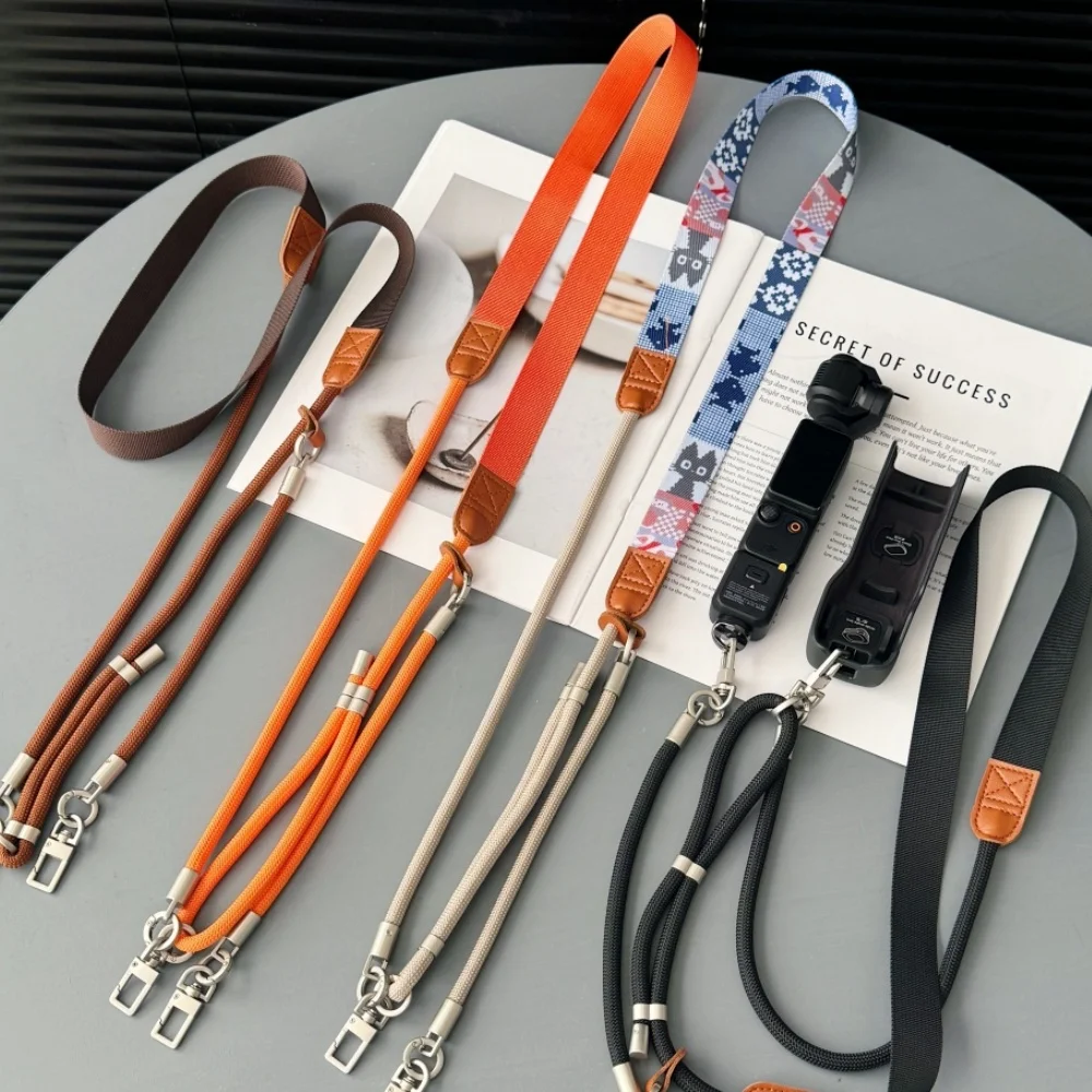 Für DJI OSMO Pocket 3 Umhängeband mit Langem Riemen, Diebstahlschutz-Lanyard für iPhone Samsung Xiaomi, Hängeseil, Halsband-Zubehör