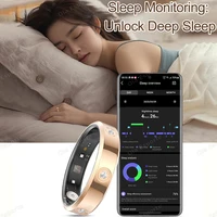 2025 Smart Ring Women Men Super narrow 6.3mm Heart Rate Health Stress measurement Monitor IP68 Waterproof Fashion Sports Rings - Image 3