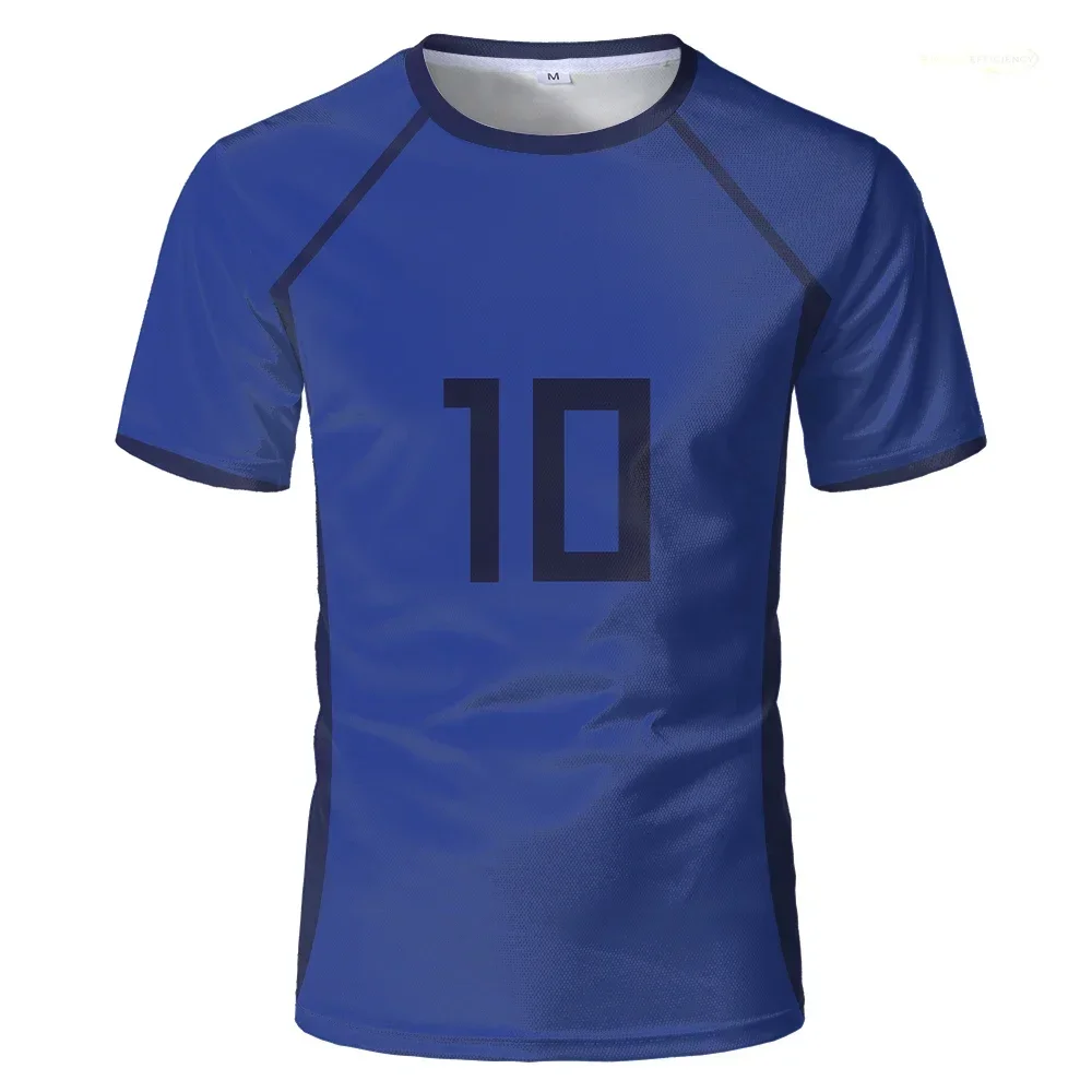Anime Blue Lock MICHAEL KAISER 3D  Men's T-shirt Plus Size Fashion Sports Short Sleeved Tees Sports Tshirt Kids Tops 2025 4