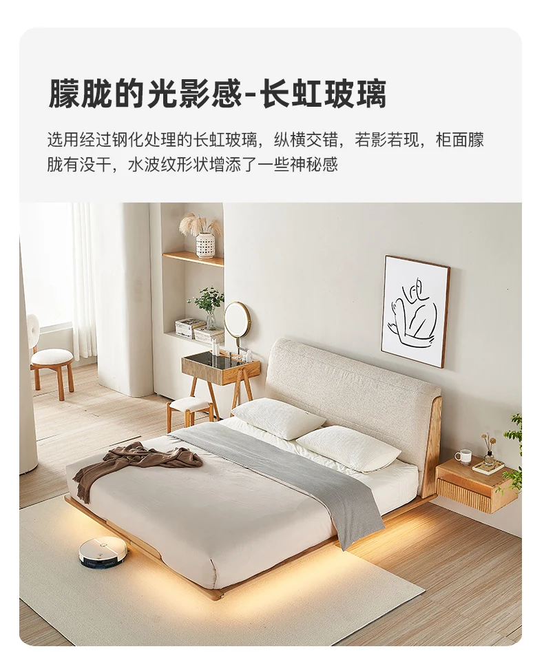  كومودينو خشبى معلق مودرن