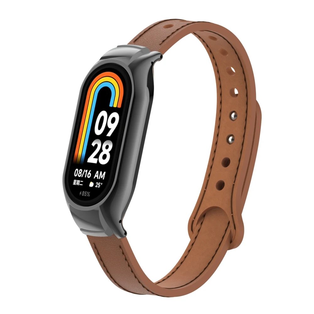 Premium Leather and Metal Replacement Strap