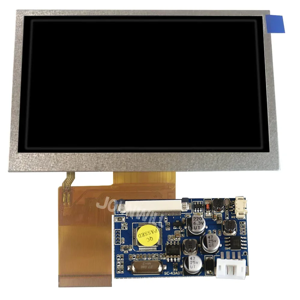 4.3 Inch LCD Display RGB 480x272 with 2 AV,LCD+AV Driver Board Module Kit for Car Digital Photo Frame Multi-function Diy Parts