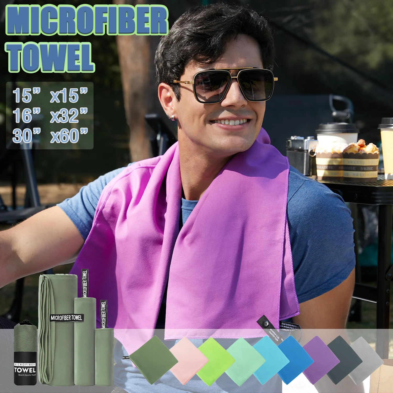 Microfiber Quick-Dry Sports Towel 1