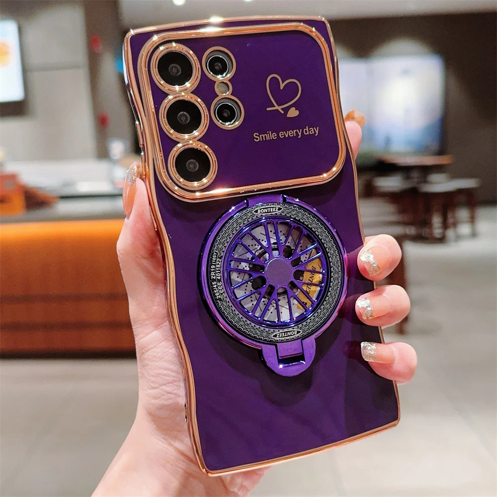 Gyroscope Rotating Bracket Wave Frame Case Cover