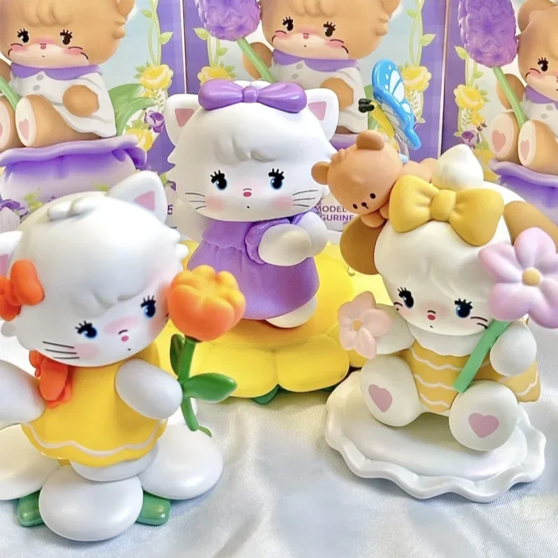 New Blind Box Mikko Flower Series Decoration Kawaii Doll