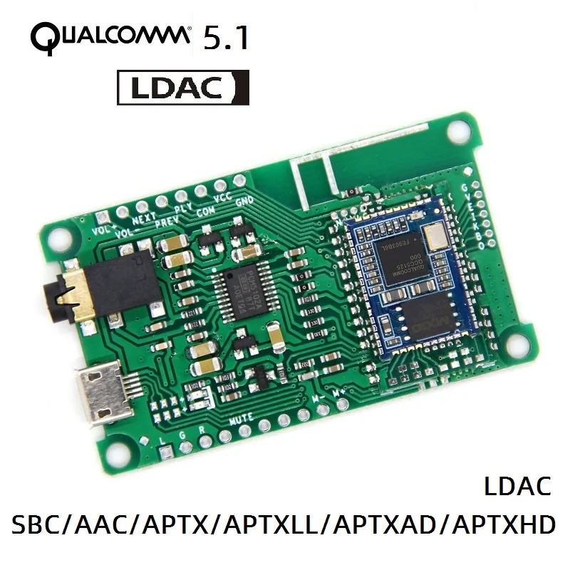 LDAC-Lossless-QCC5125-Bluetooth-V5-1-Low-Power-PCM5102A-Decoding-APTX ...
