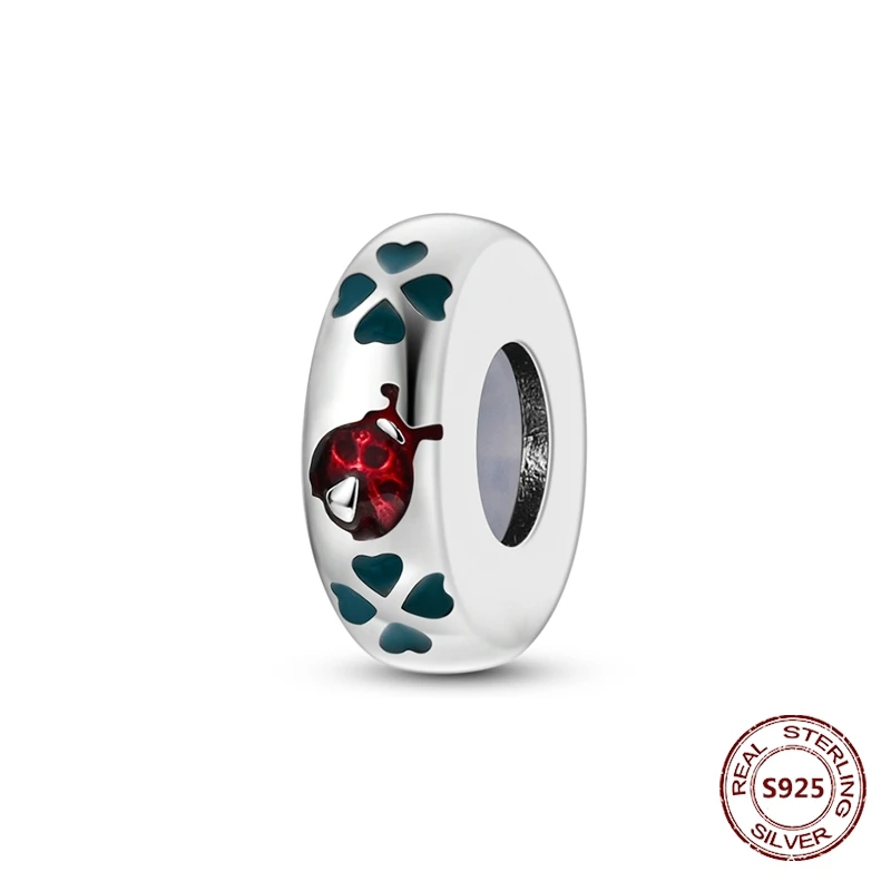 女性用シルバートンボチャーム925,蜂の安全チェーン,きらびやかなジルコンクリップ,ブレスレット,DIYジュエリー,ウェディングギフト,オリジナル