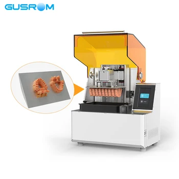 Stampante 3D dentale GUSROM Stampante in resina 8K ad alta precisione da 29μm GSP01-Plus per la produzione completa di modelli veloci Stampa CAD/CAM