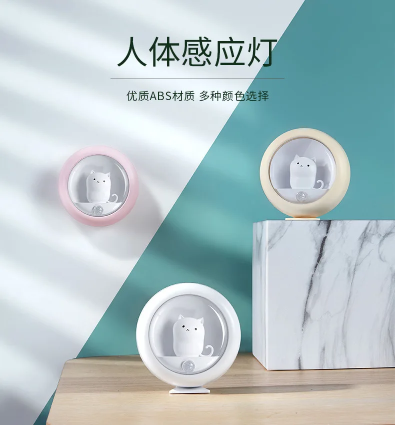Tanie Nowy Xiaomi Youpin kreatywny Led Nightlight USB ładowania korytarz ludzka sklep