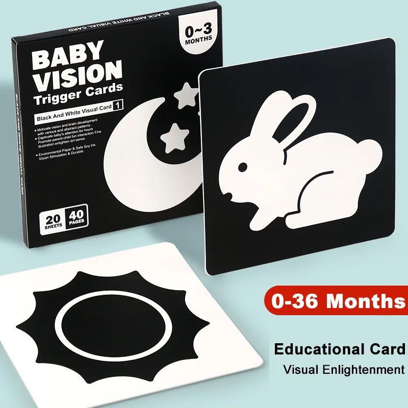 Montessori Baby High Contrast Flash Cards 2