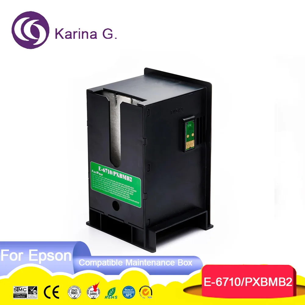 T6710 C13T671000 PXBMB2 Maintenance Box for WF-5110DW/WF-5190DW/WF-5620DWF/WF-5