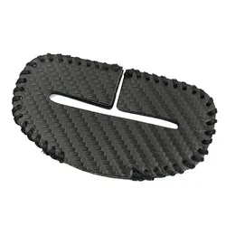 Premium Leather Car Seat Belt Buckle Protector - Safety & Comfort Cover Accessory (Carbon)